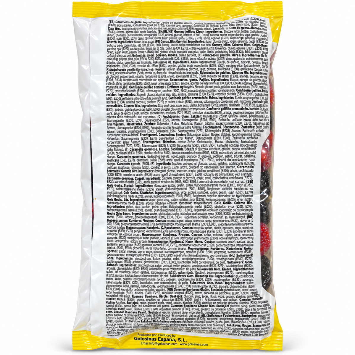 Fini More e Lamponi Caramelle Gommose – 2 Buste da 1 Kg, Totale 2 Kg