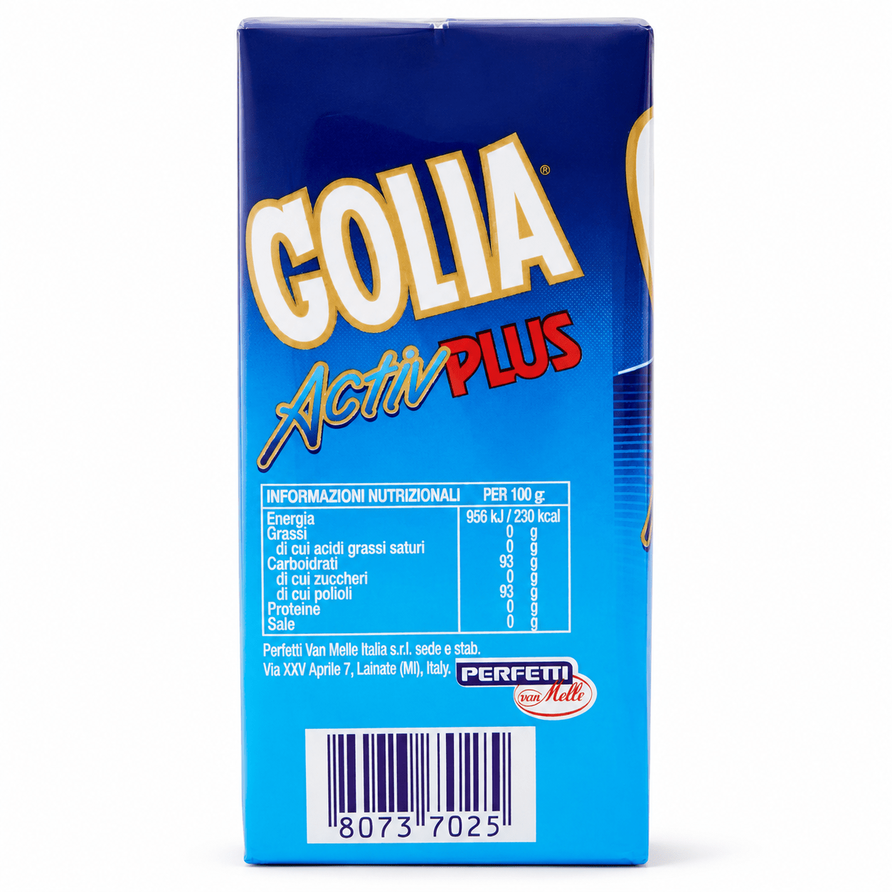 Golia Caramella Activ Plus Senza Zucchero – 2 Confezioni da 24 Stick, Totale 48 Stick