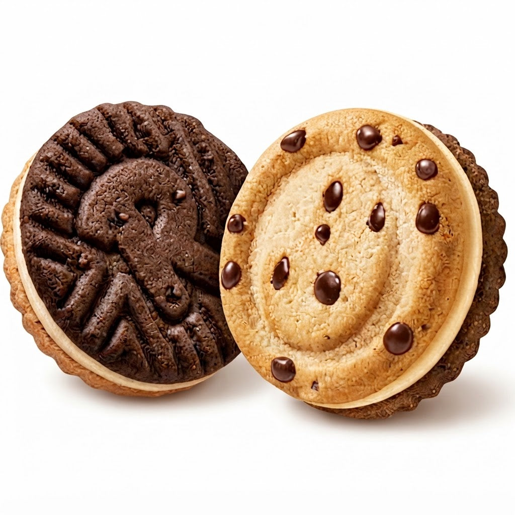 Ringo feat. Gocciole – Biscotti con Gocce di Cioccolato e Crema al Latte Limited Edition 165g