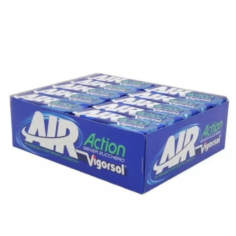 Vigorsol Air Action – Gomma da Masticare Senza Zucchero, 40 Stick