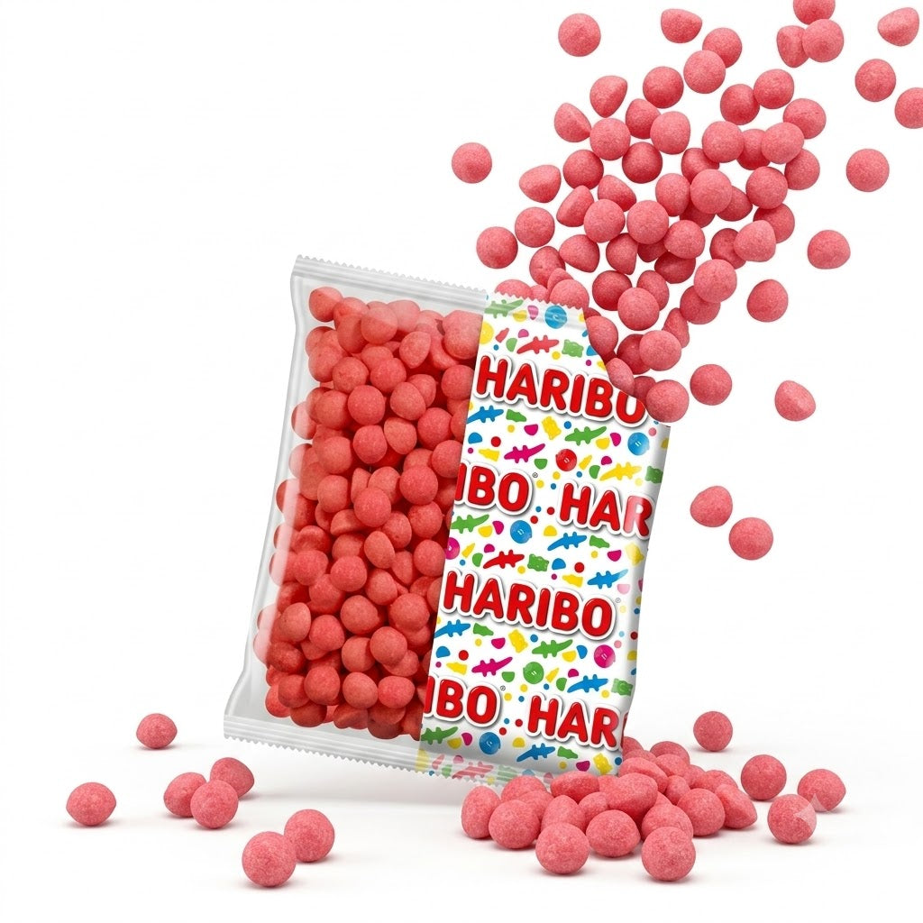 Haribo Tagada 1,5 kg – Caramelle Gommose Morbide Rosse Gusto Frutta