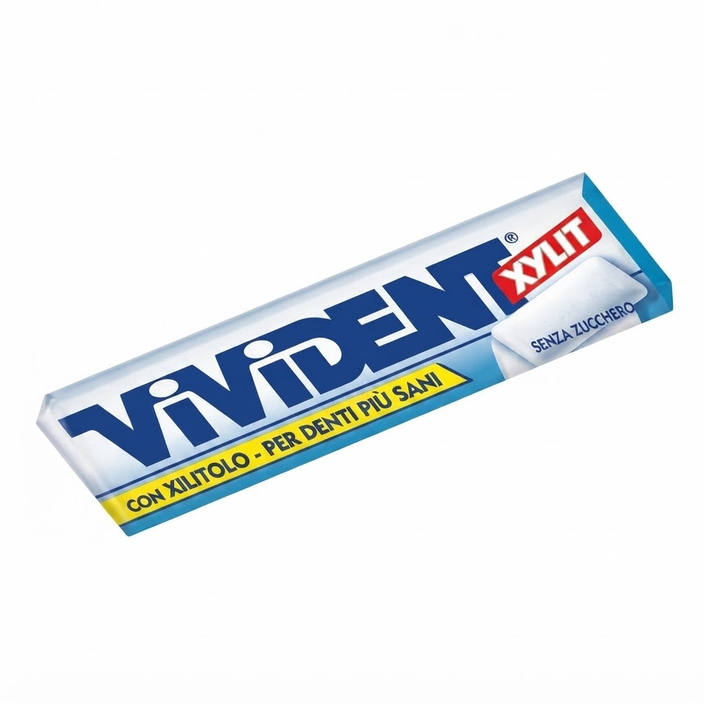 Vivident Xylit Spearmint Senza Zucchero – Confezione da 40 Astucci
