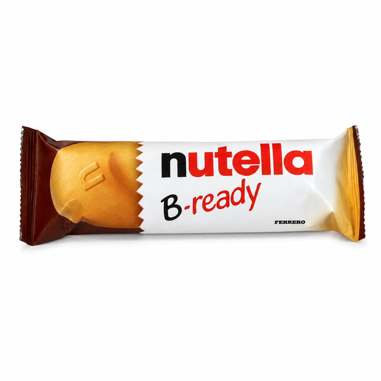 Nutella B-ready Wafer Ripieno alla Nutella – 15 Snack da 22 g