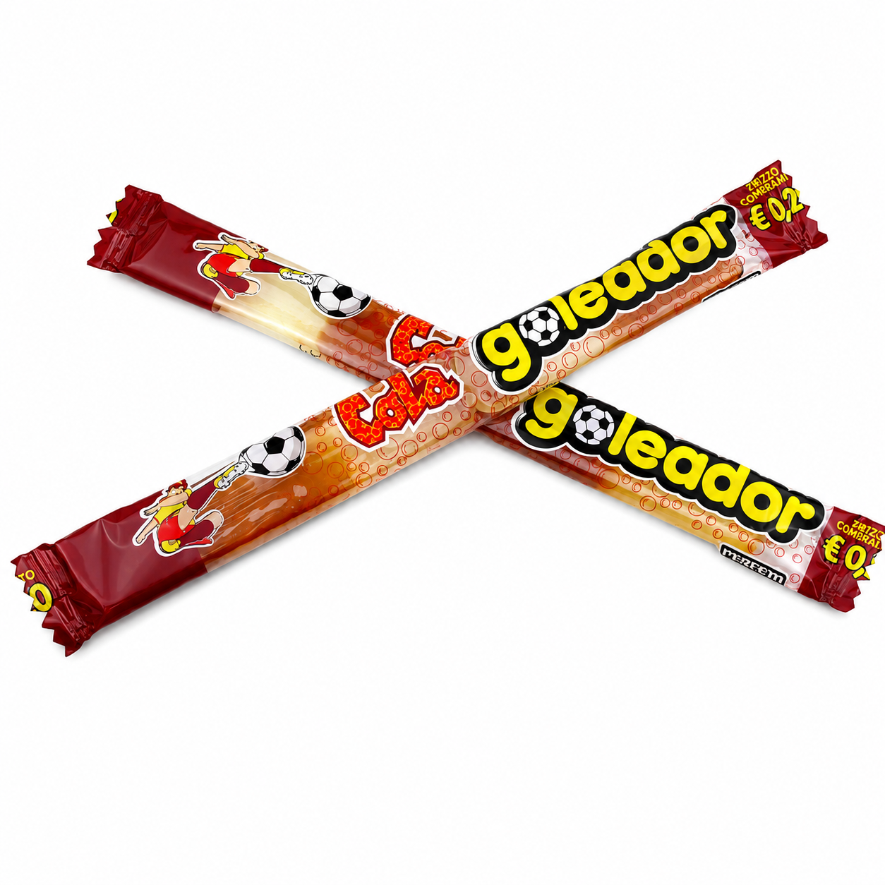 Goleador Cola Doppia Caramella – Box da 200 Pezzi Gusto Cola