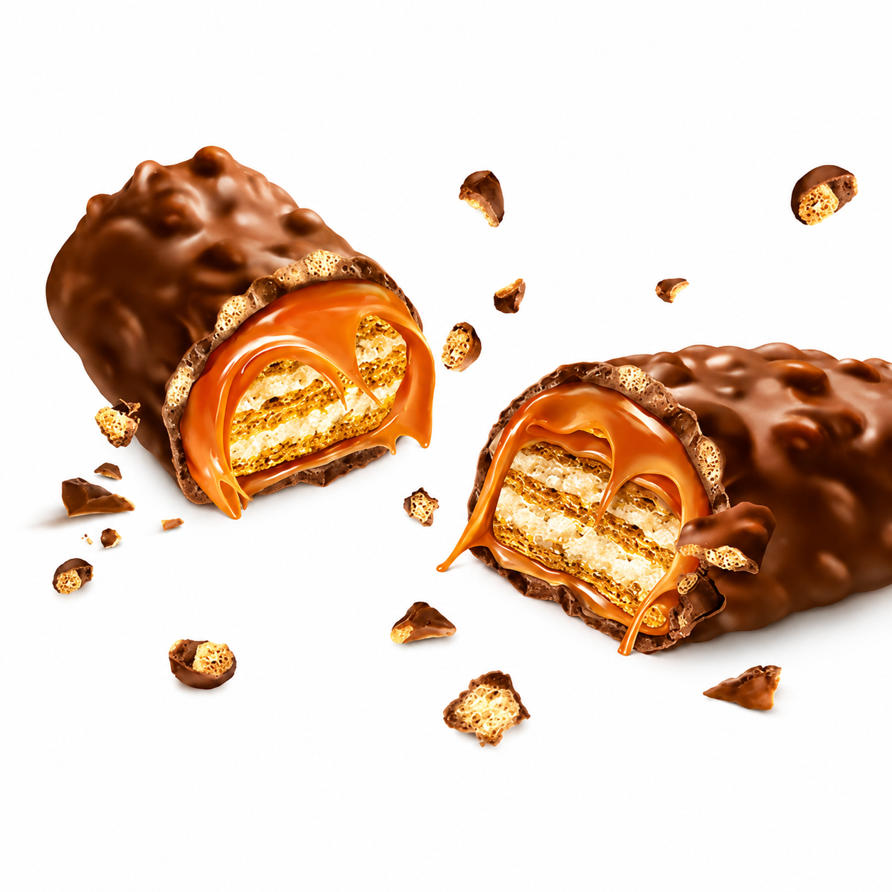 Nestlé Lion – Barrette di Wafer Croccante con Caramello e Cioccolato al Latte, Confezione da 24 Pezzi