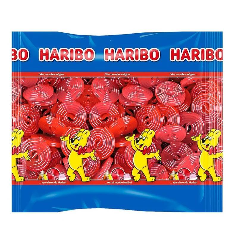 Haribo Rotelle Rosse Veggie Caramelle Gommose alla Frutta – 2 Buste da 2 kg, Totale 4 kg