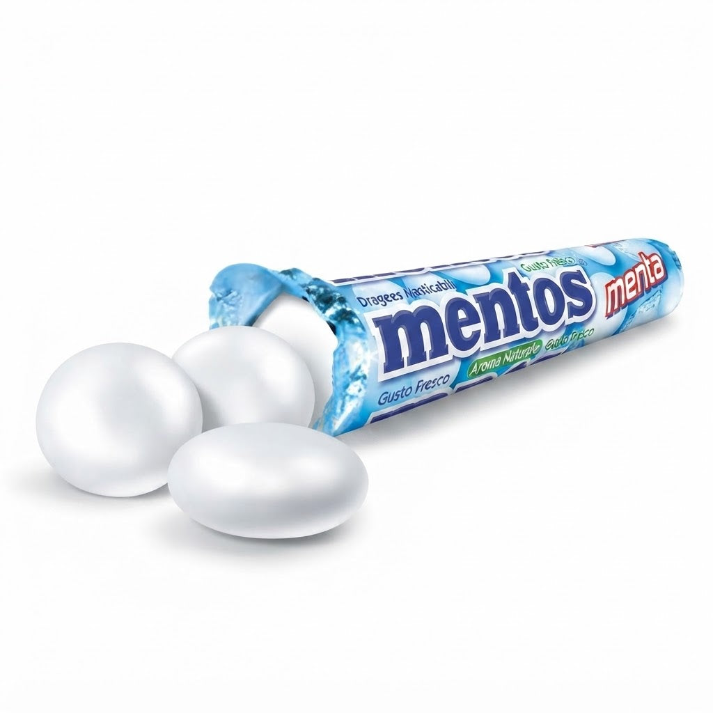 Mentos Menta Aroma Naturale – Box Espositore da 40 Stick