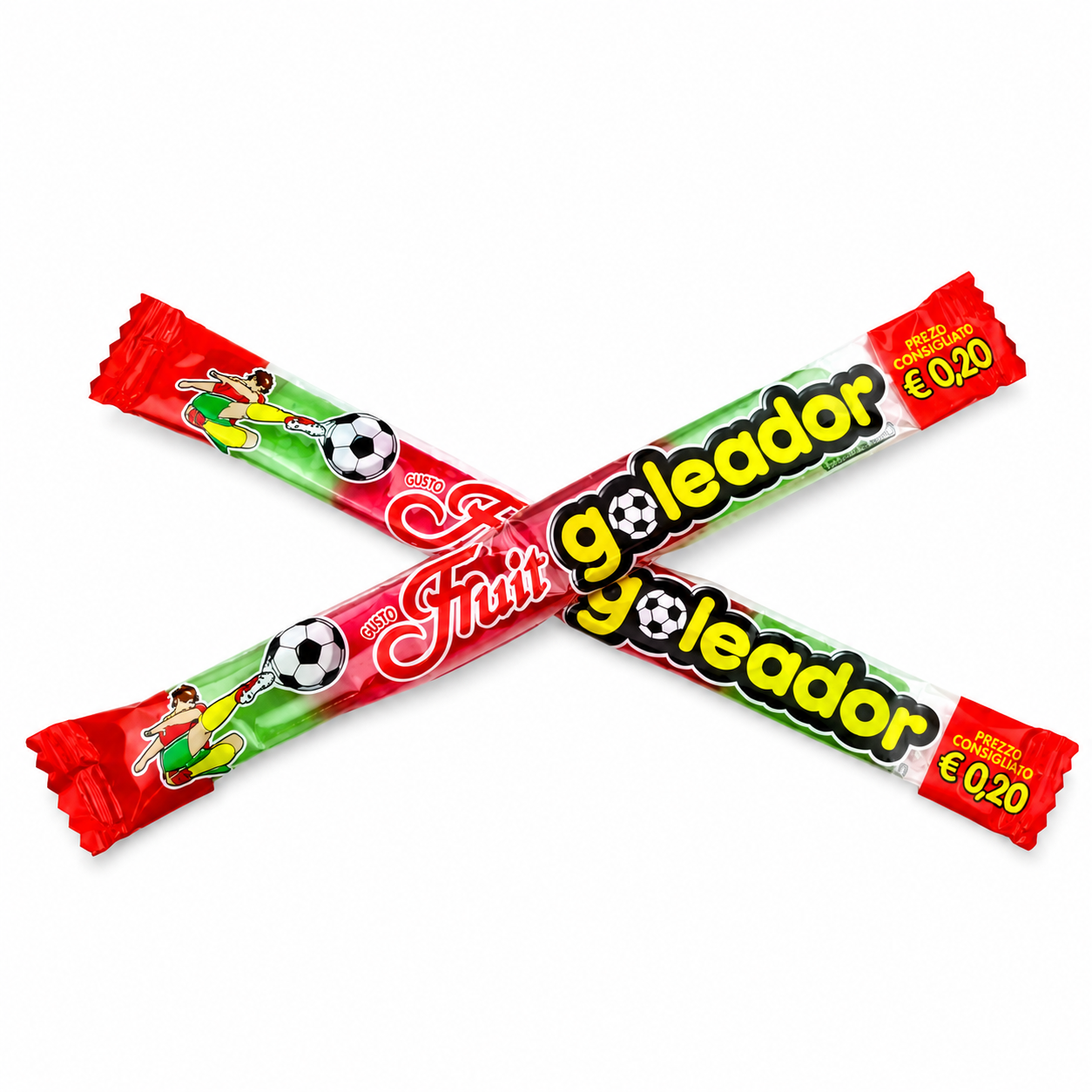 Goleador Fruit Doppia Caramella Gommosa Gusto Frutta – Box da 200 Pezzi