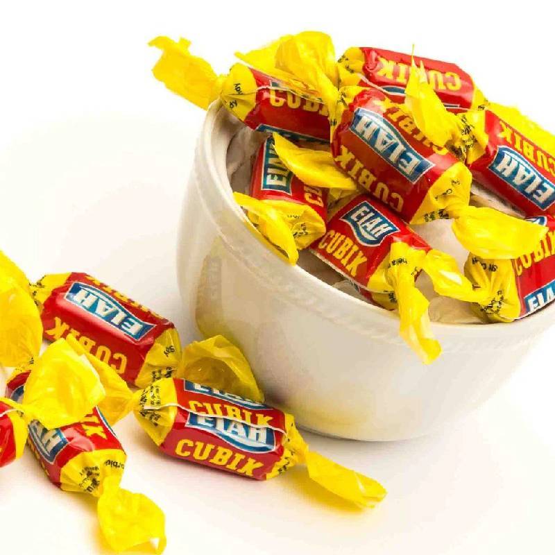 Elah Cubik Caramelle Morbide al Latte – Busta da 1 kg