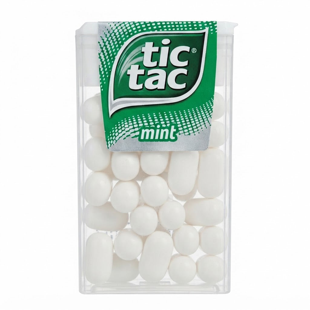 Tc Tac Menta Confetti alla Menta – Box da 24 Pezzi, Totale 432 g