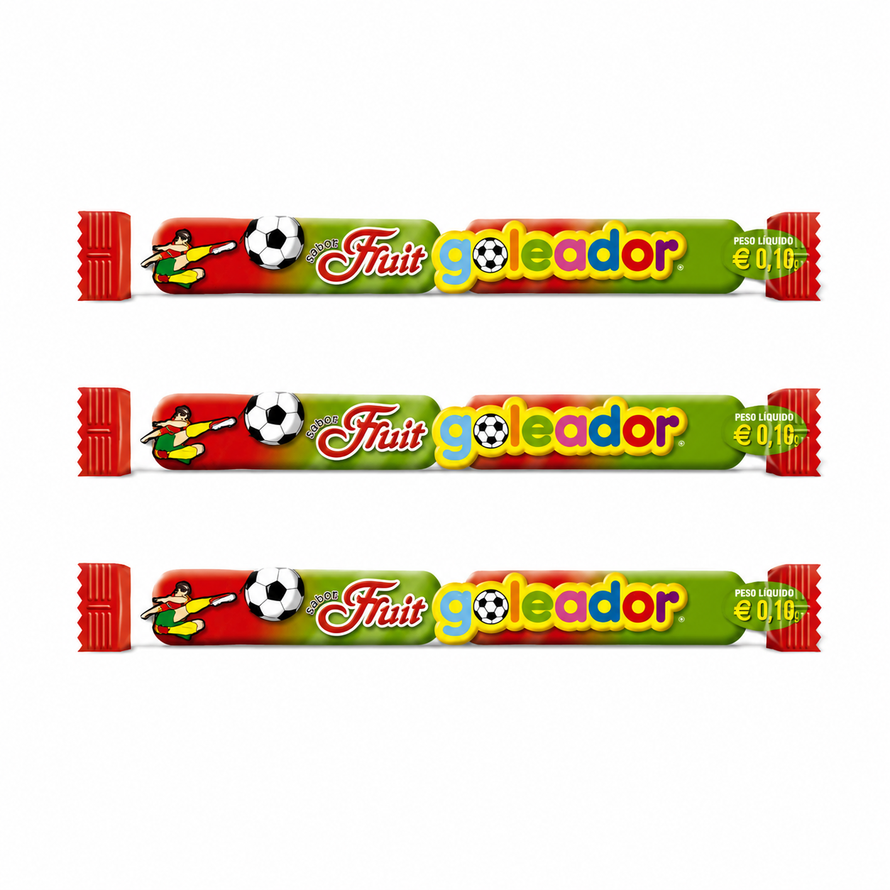 Goleador Fruit Doppia Caramella Gommosa Gusto Frutta – Box da 200 Pezzi
