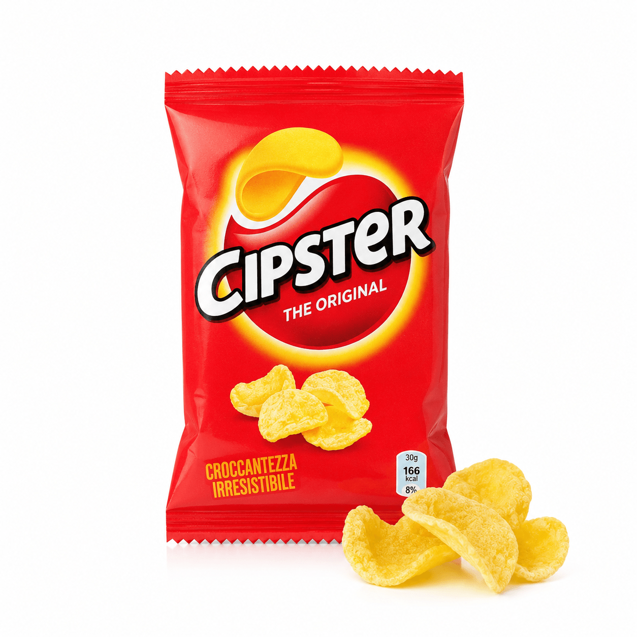 Cipster The Original – 22 Buste | Snack Croccanti di Patate