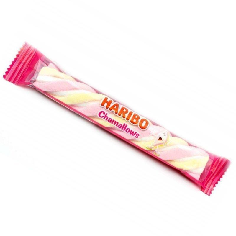 Haribo Chamallows Girondo 60 Pezzi – Marshmallow Twist Gusto Frutta