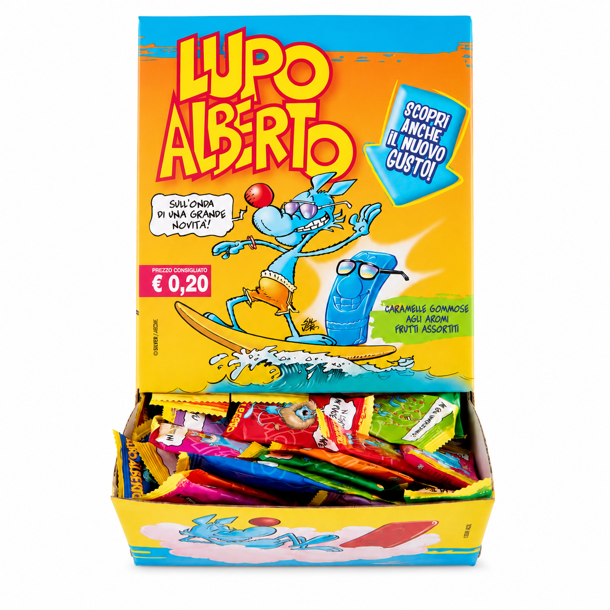 Perfetti Chupa Chups + Lupo Alberto – 120 Lecca Lecca + 200 Caramelle Gommose, Totale 320 Pezzi