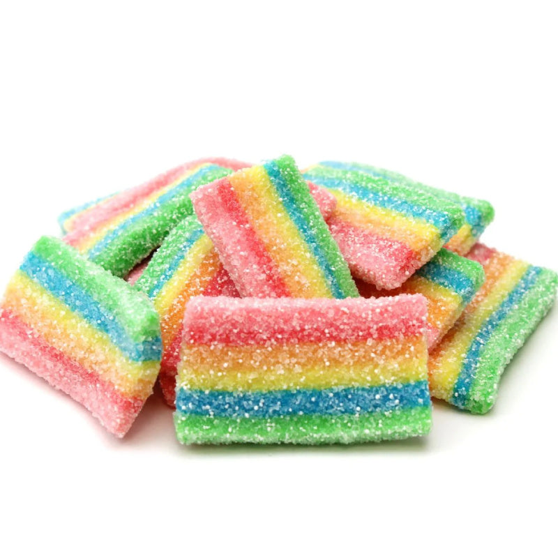 Fini Chewy Rainbow Candy Caramelle Gommose Arcobaleno alla Frutta – Busta da 1 kg