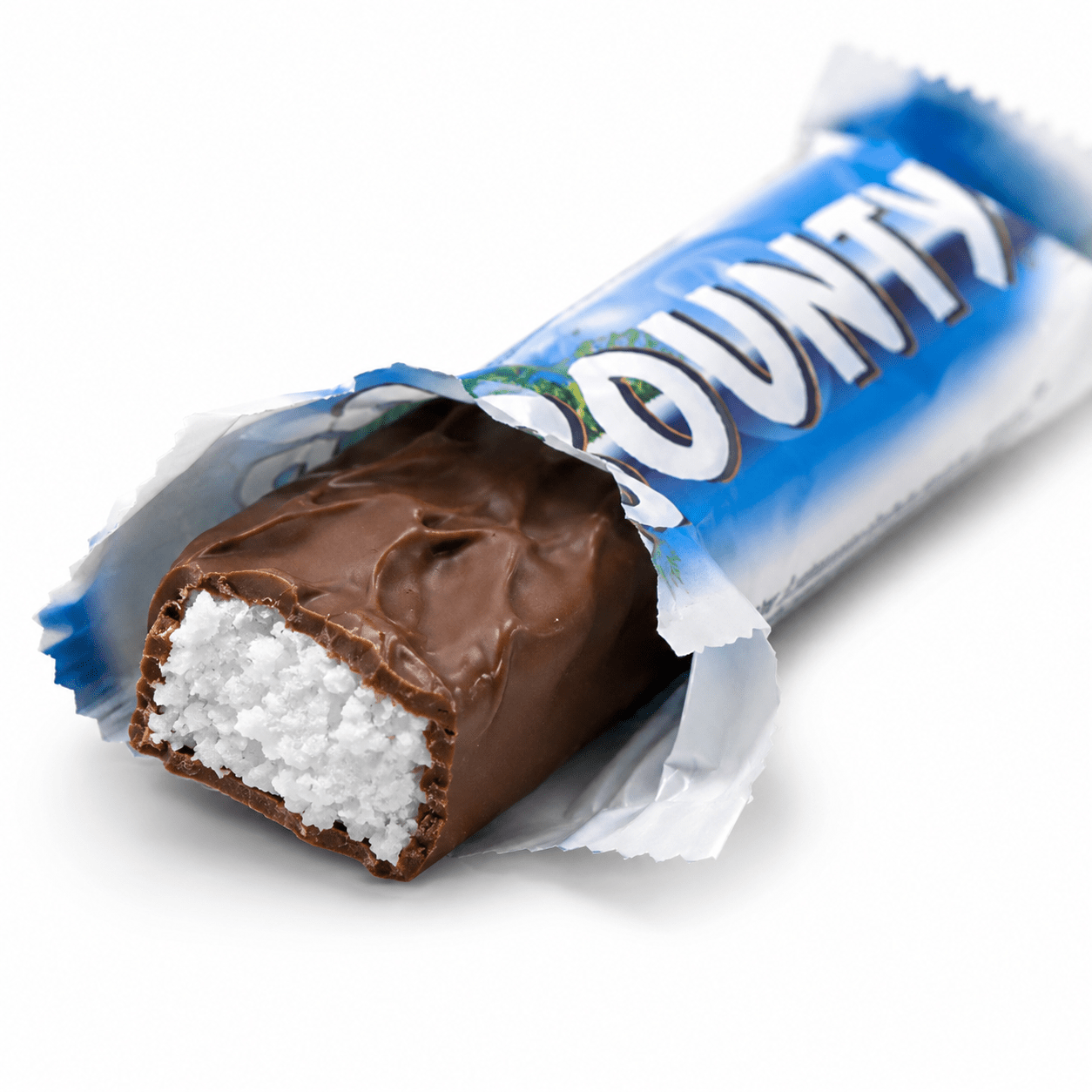 Bounty 24 Pezzi – Snack al Cioccolato al Latte e Cocco – Box da 24 Barrette