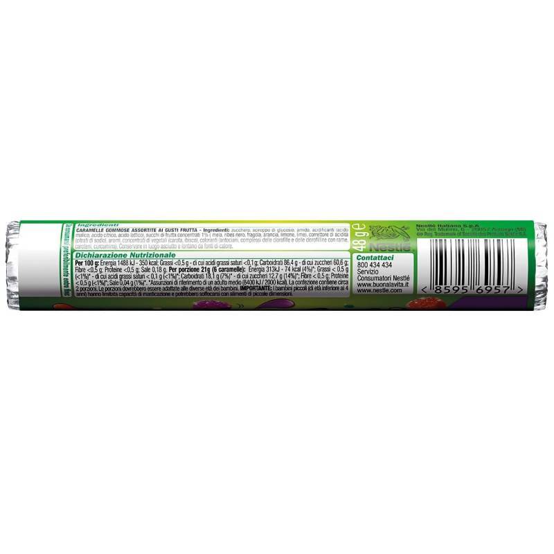 Fruit Joy Original Caramelle Gommose Zuccherate Vegan ai Gusti di Frutta – Confezione da 32 Spacchetti