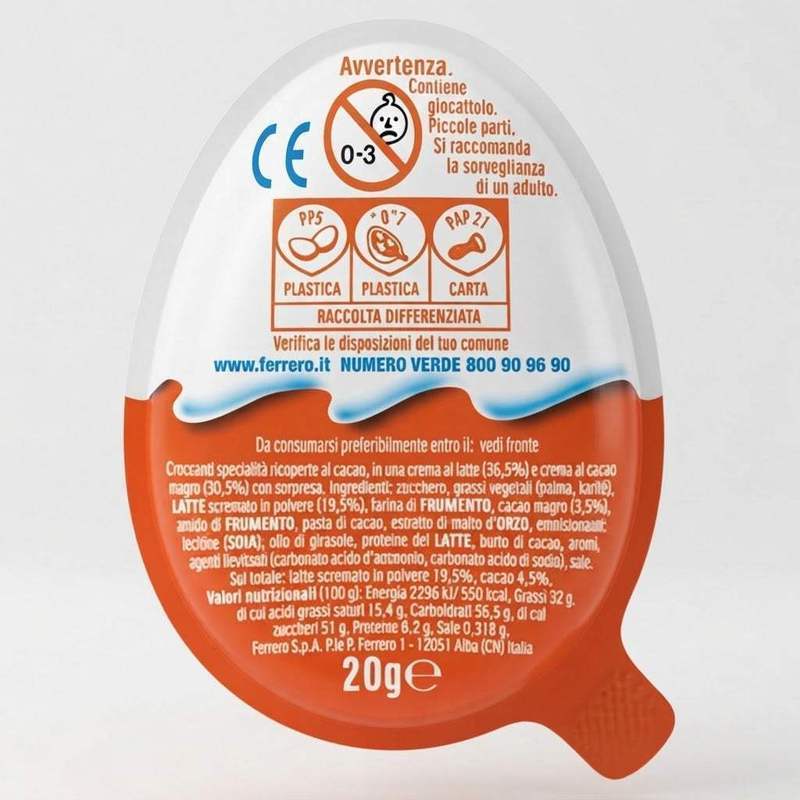 Kinder Joy One Piece – Confezione da 24 Ovetti
