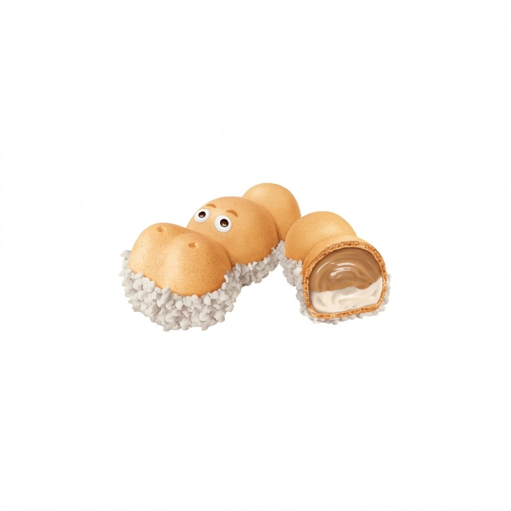 Kinder Happy Hippo Wafer alla Nocciola – 3 Scatole da 5 Pezzi, Totale 15