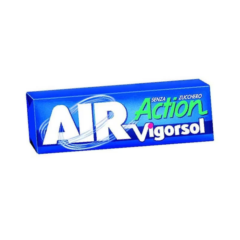 Vigorsol Air Action – Gomma da Masticare Senza Zucchero, 40 Stick