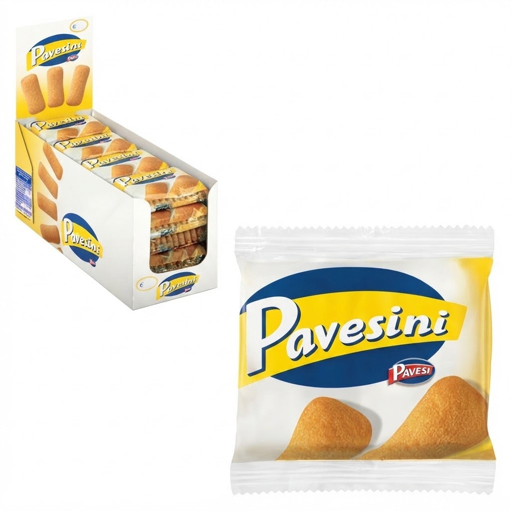 Pavesini Pavesi Monoporzione – 20 Confezioni da 25 g, 220 biscotti