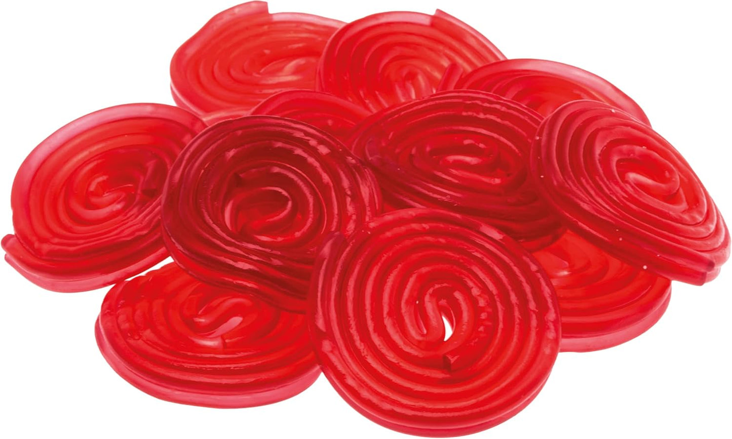 Haribo Rotelle Rosse Veggie Caramelle Gommose alla Frutta – 2 Buste da 2 kg, Totale 4 kg