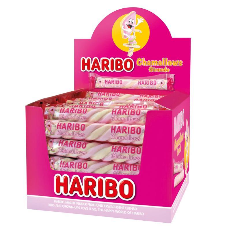 Haribo Chamallows Girondo 60 Pezzi – Marshmallow Twist Gusto Frutta