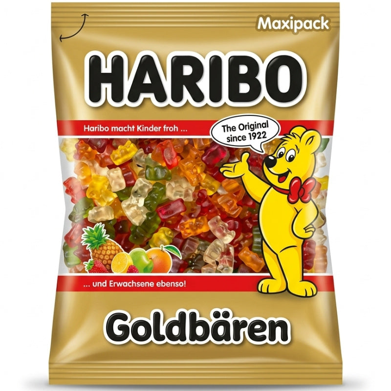 Haribo Miami Frizzi Caramelle Gommose Frizzanti Gusto Frutta – Busta da 1 kg