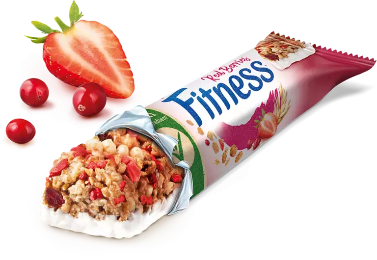 Nestlé Fitness Red Berries – Box 24 Barrette ai Cereali da 23,5 g