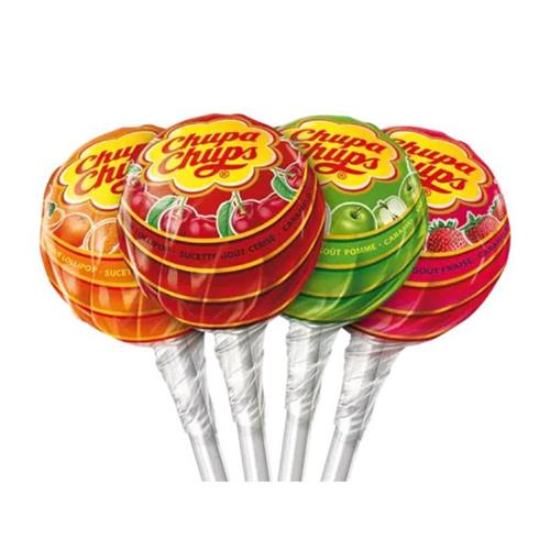 Perfetti Van Melle Chupa Chups The Best Of Gusti Assortiti – Busta da 120 Lecca Lecca