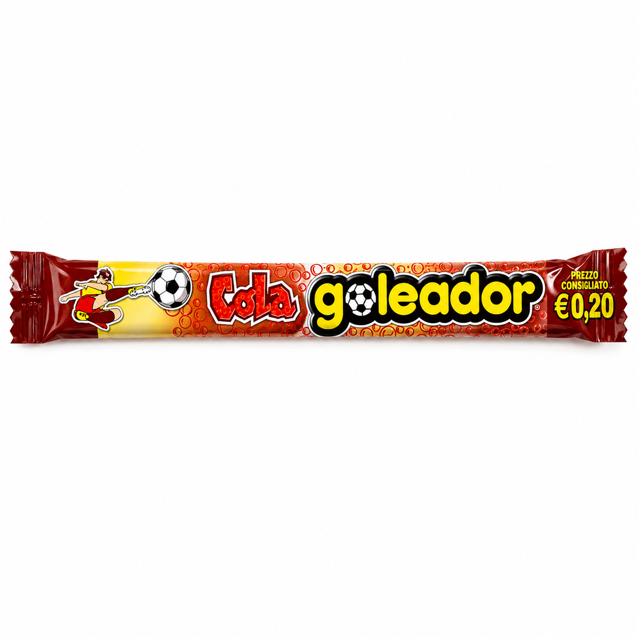 Goleador Cola Doppia Caramella – Box da 200 Pezzi Gusto Cola