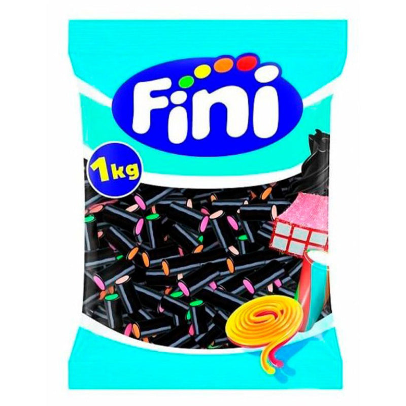 Fini Taco Relleno Negro Liquirizia Ripiena alla Frutta – Busta da 1 kg