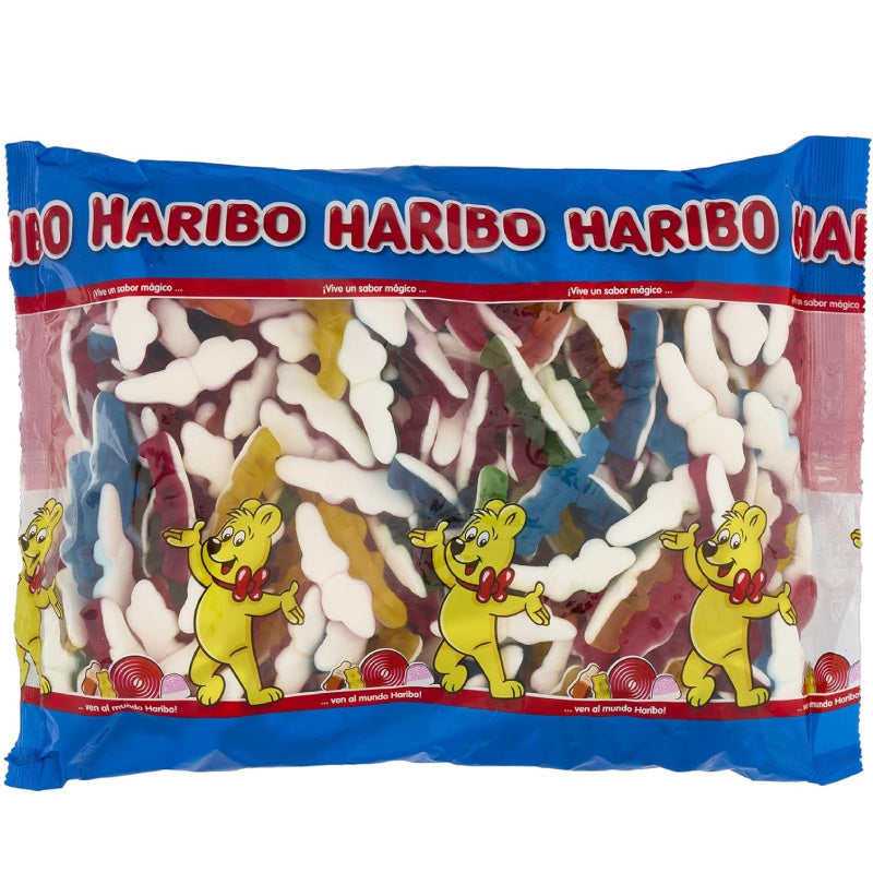 Haribo Coccodrilli Caramelle Gommose alla Frutta – 2 Buste da 2 kg, Totale 4 kg