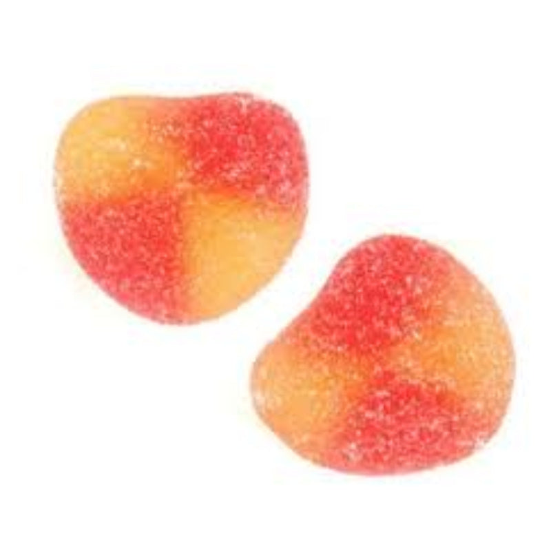 Haribo Peaches Caramelle Gommose alla Pesca – 2 Buste da 1 kg, Totale 2 kg