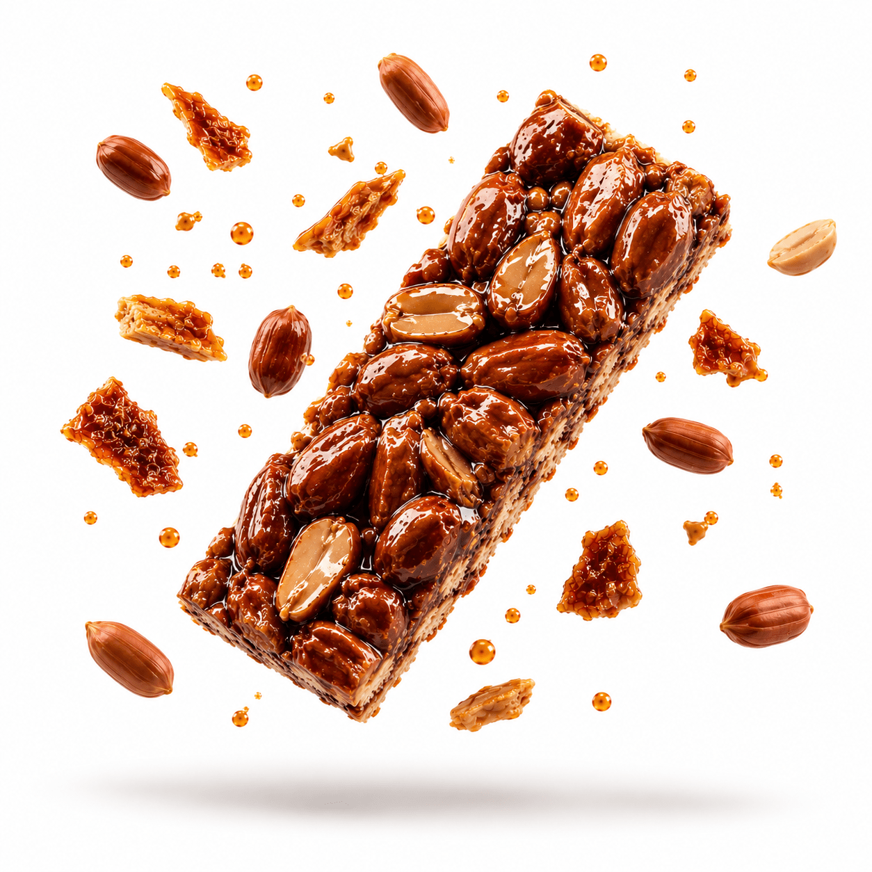 Grazioso Croccantino Arachidi 30g x 40 Pezzi – Snack Dolce Monoporzione