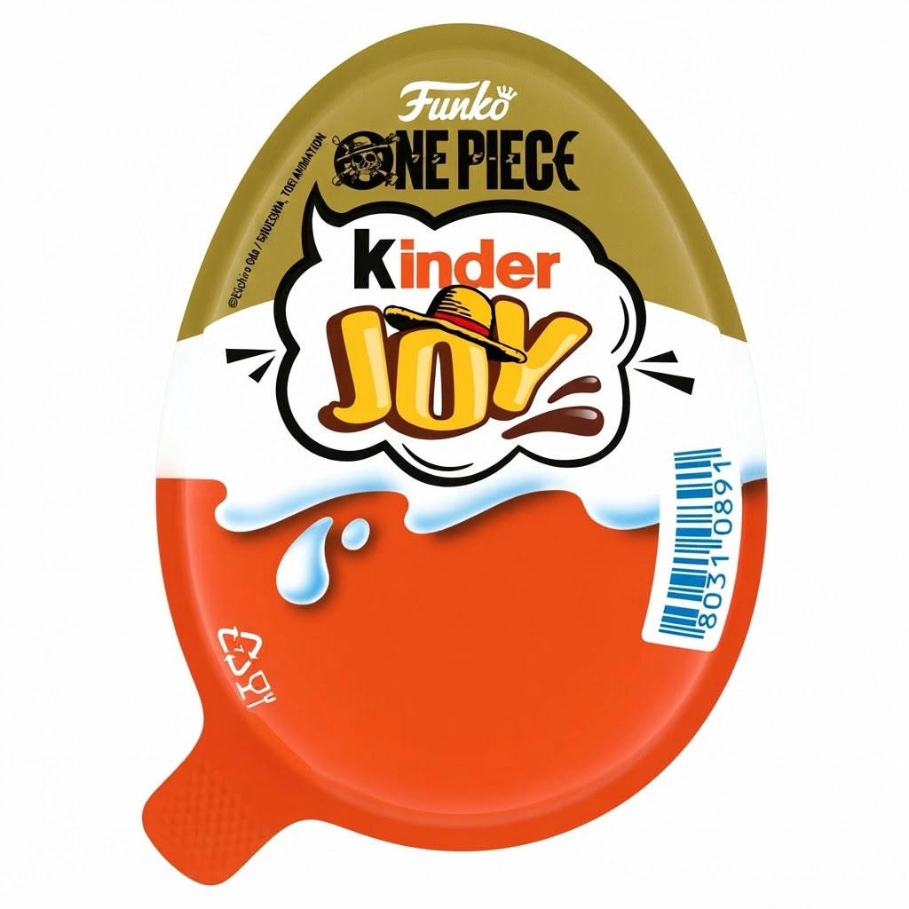 Kinder Joy One Piece – Confezione da 24 Ovetti