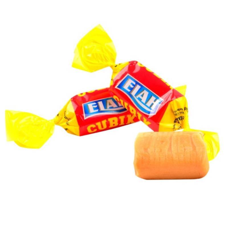 Elah Cubik Caramelle Morbide al Latte – Busta da 1 kg