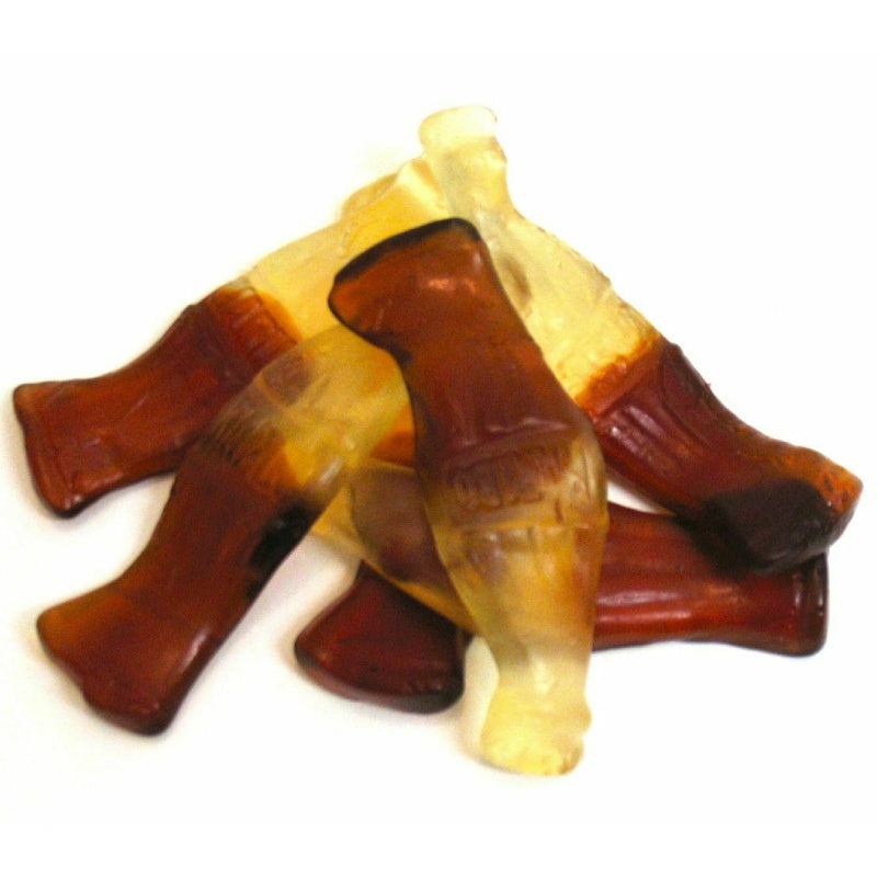 Haribo Bottiglia Mega Cola Caramelle Gommose al Gusto Cola – 2 Buste da 2 kg, Totale 4 kg