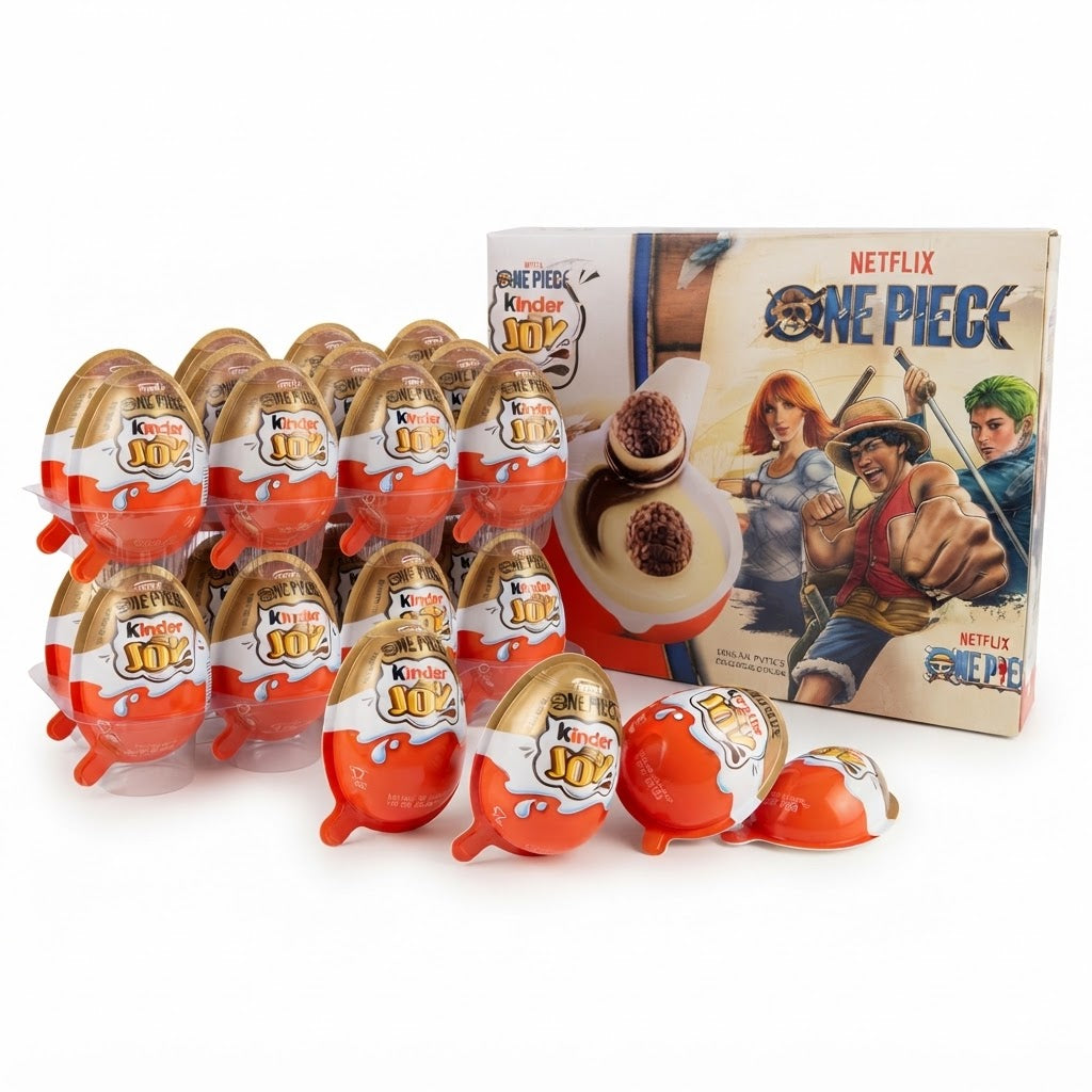Kinder Joy One Piece – Confezione da 24 Ovetti