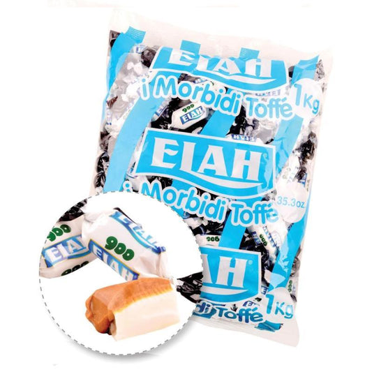 Elah 900 Mentaliquirizia Caramelle Morbide Toffee Menta e Liquirizia – Busta da 1 kg