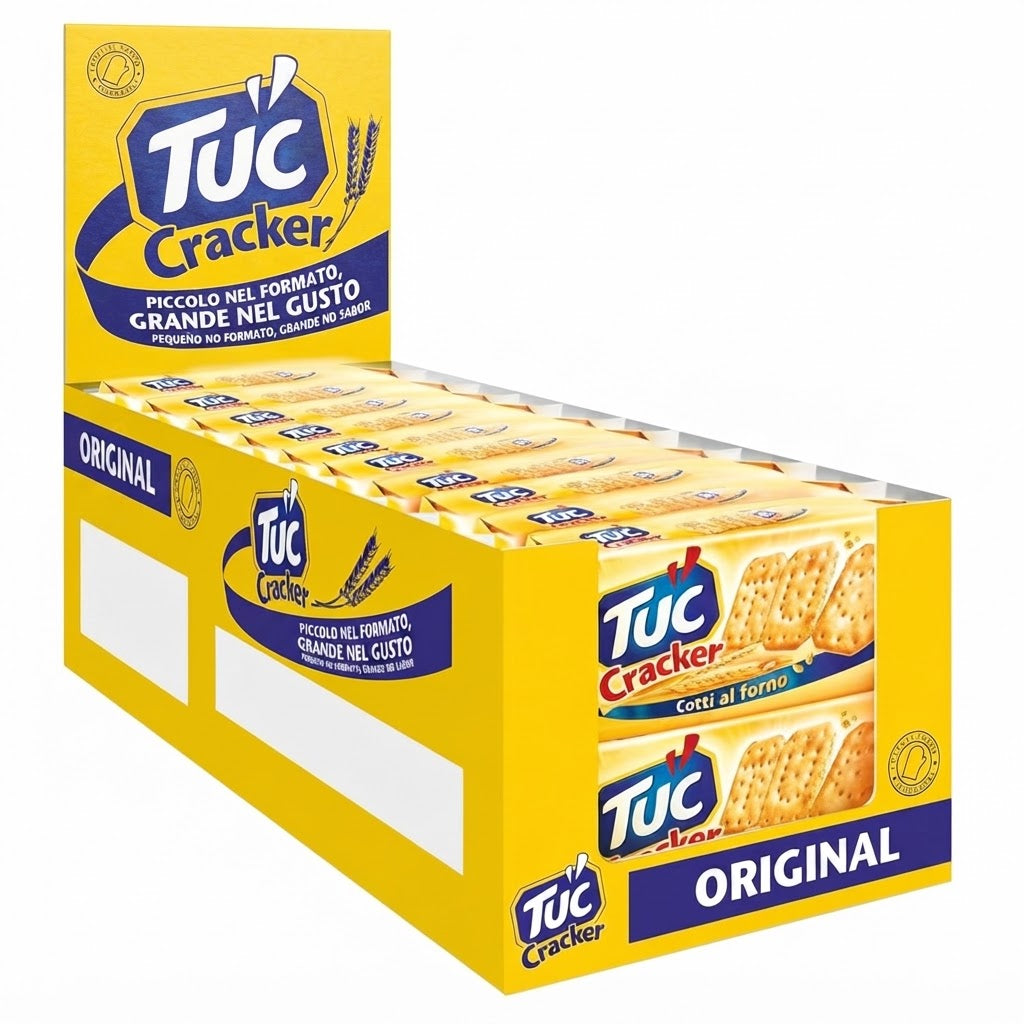 Saiwa Tuc Crackers Original – Confezione da 20 pacchetti
