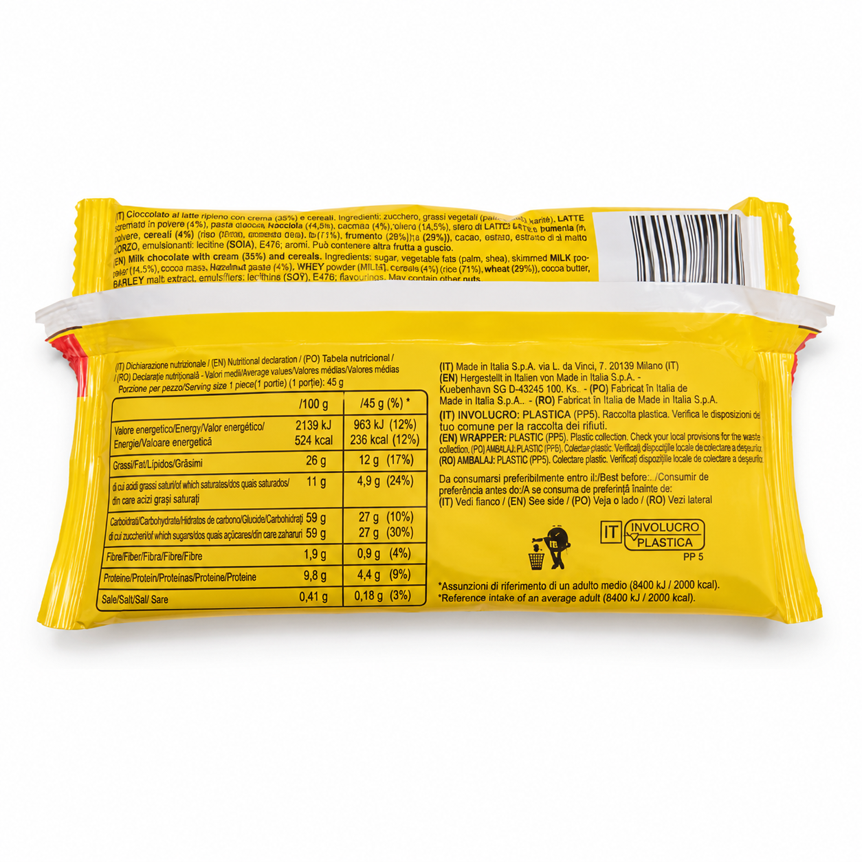 Mars- M&M’s Peanut – Box 24 Confezioni da 45 g con Arachidi e Cioccolato