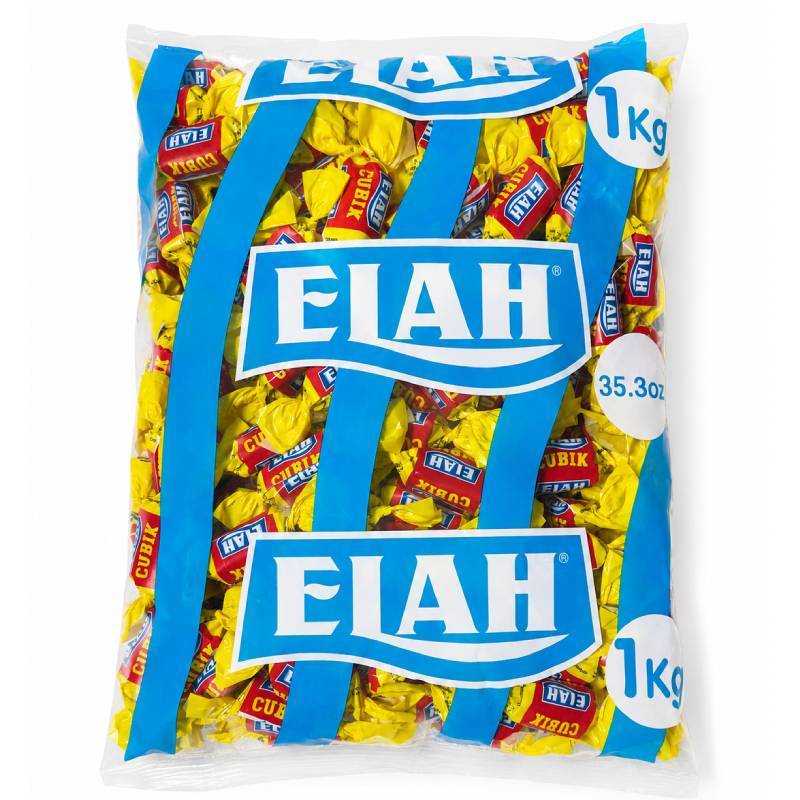 Elah Cubik Caramelle Morbide al Latte – Busta da 1 kg