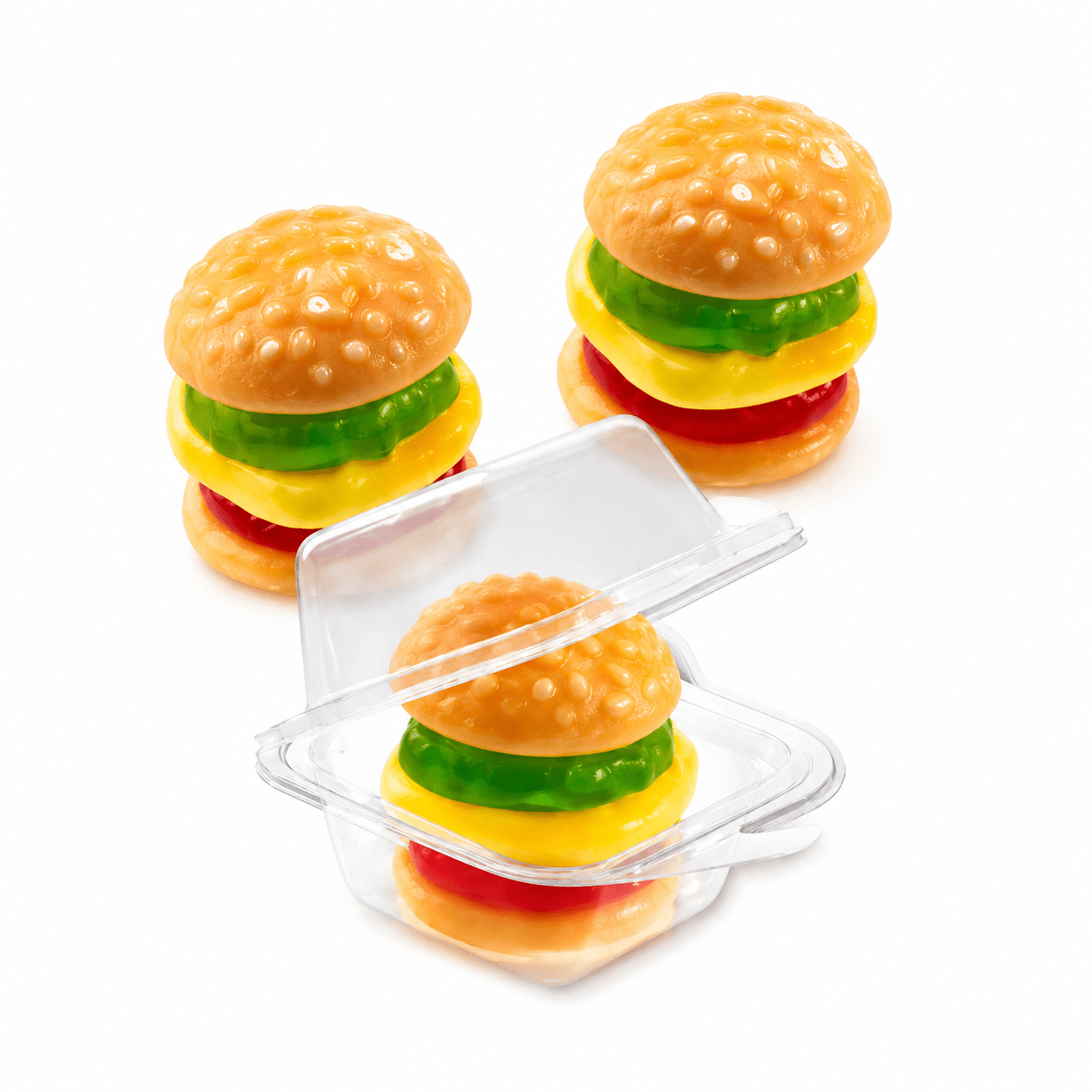 Trolli Maxi Pack – Pop Eye 45 Pezzi + Mini Burger 60 Pezzi, Totale 105 Pezzi