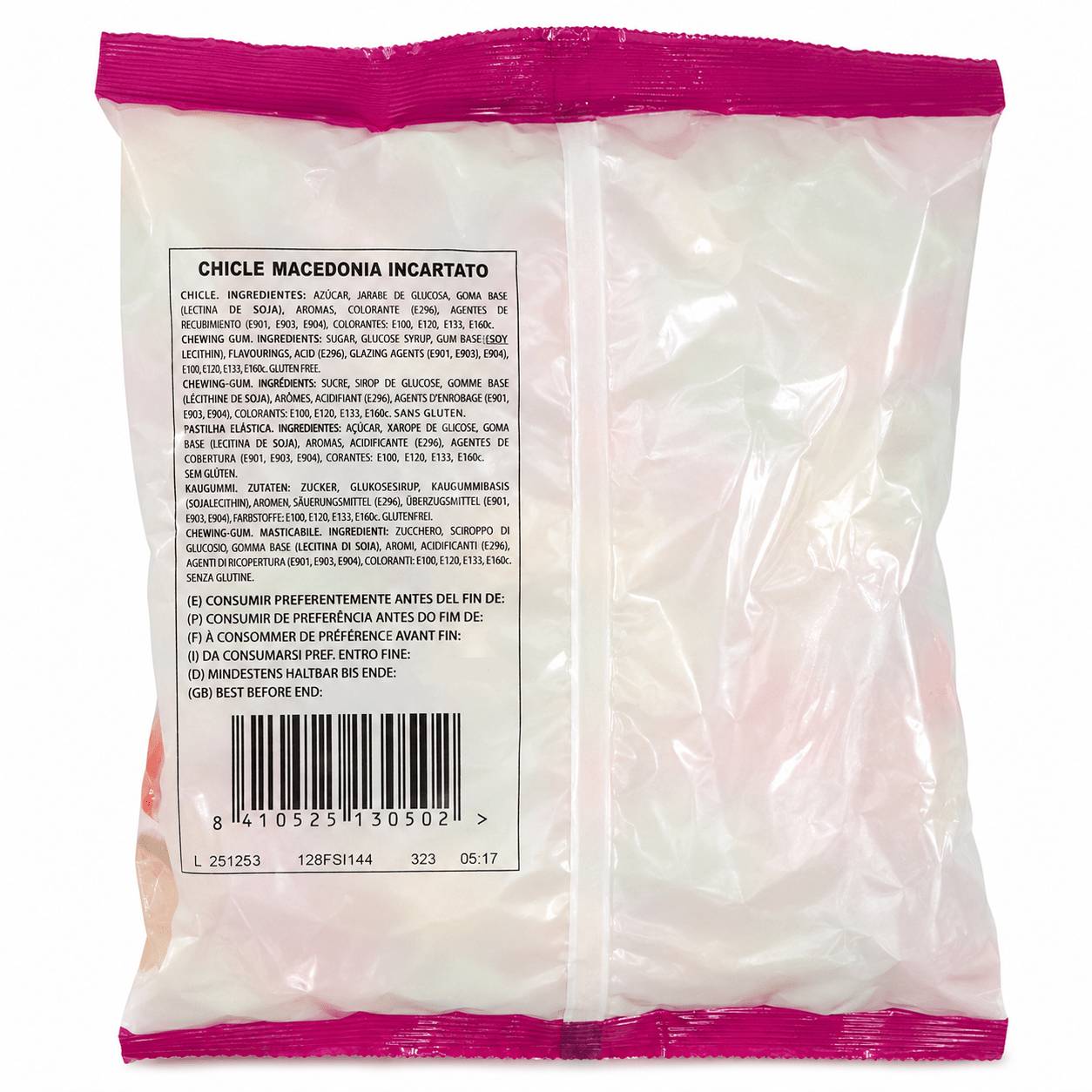 Fini Macedonia Gomme da Masticare Assortite alla Frutta – 1 kg